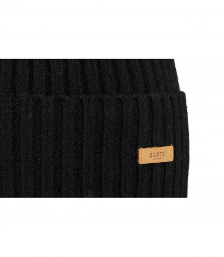 bonnet laine noir pompon fourrur bonnet laine noir pompon fourrur
